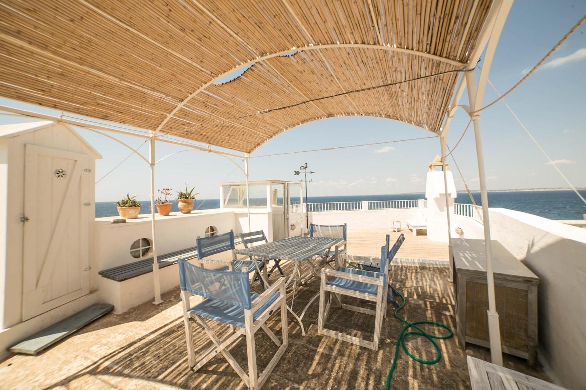 4 Balconi House-San Gregorio Palazzo Unico Vista Mare Villa Gallipoli Buitenkant foto